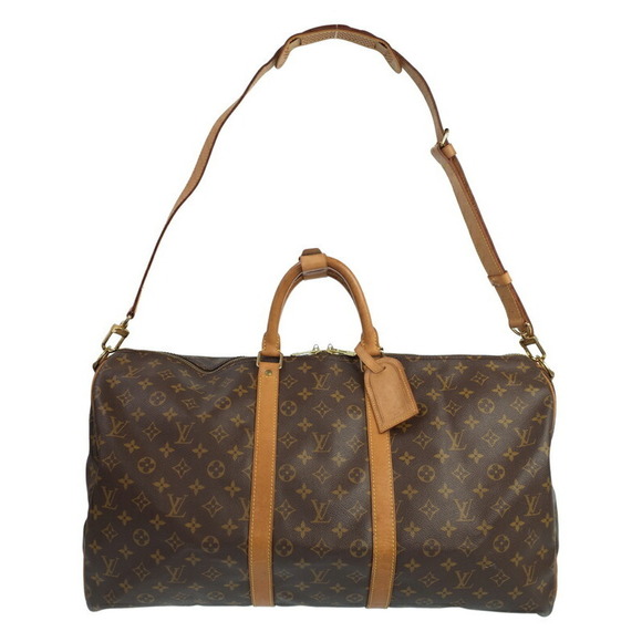 Louis Vuitton Boston Travel Monogram Keepall Bag Bandouliere - Picture 1 of 8